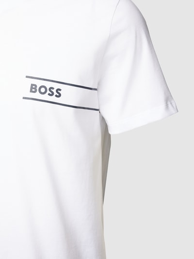 BOSS T-Shirt mit Rundhalsausschnitt Weiss 2