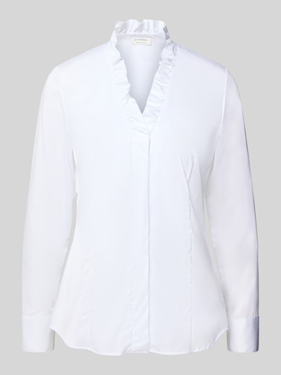 ETERNA Overhemdblouse met V-hals Wit - 2