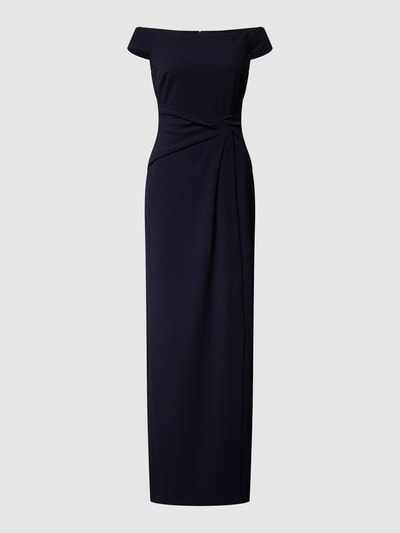 Lauren Dresses Abendkleid im Off-Shoulder-Look Marine 2