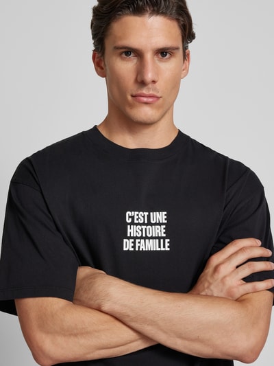 THE KOOPLES T-Shirt mit Statement-Print Black 3