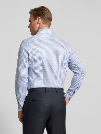 OLYMP Koszula biznesowa o kroju nowoczesnym z czystej bawełny Błękitny 5