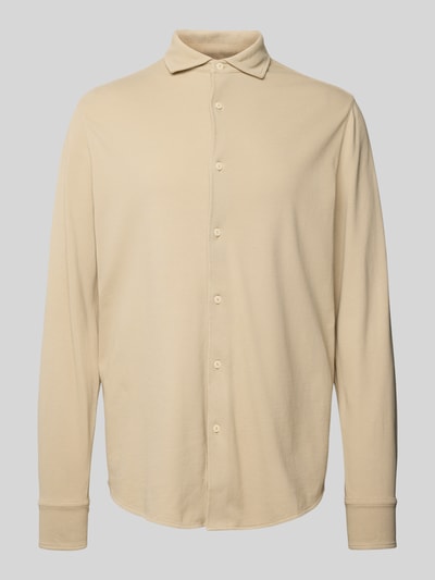 MC2 Saint Barth Vrijetijdsoverhemd met knoopsluiting, model 'AMALFI' Beige - 2