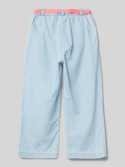 s.Oliver RED LABEL Culotte in Denim-Optik Hellblau 3