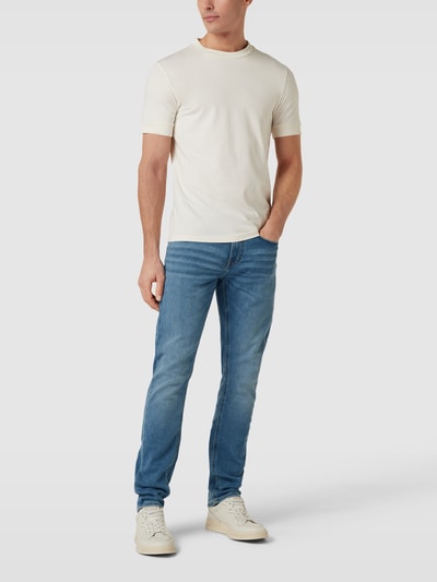 Mustang Jeans mit Label-Patch Modell 'OREGON' Blau 1