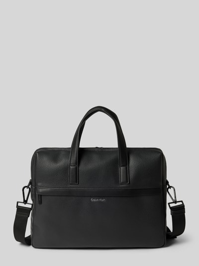 CK Calvin Klein Laptoptasche mit Tragehenkel und Schulterriemen Black 2