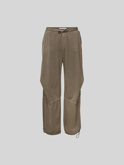 WON HUNDRED Trackpants mit elastischem Bund Khaki 2