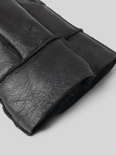 FI.NE Handschuhe aus reinem Lammfell Black 2
