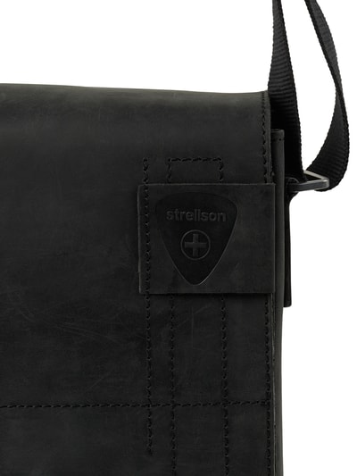 Strellson Umhängetasche aus Leder Modell 'Richmond' Black 2