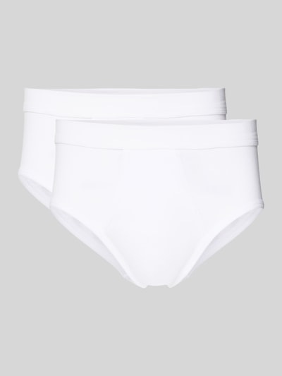 Schiesser Slip per 2 stuks Wit - 1