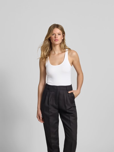 black palms Tanktop mit U-Ausschnitt Weiss 4