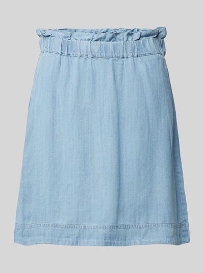 B.Young Knielange rok in denimlook, model 'Lana' Lichtblauw - 2