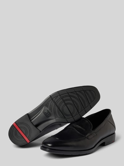 Lloyd Mokasyny z paskiem na cholewce Czarny 4