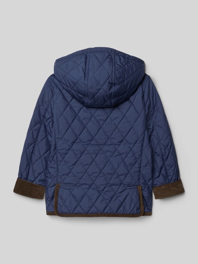 Polo Ralph Lauren Kids Steppjacke mit Label-Stitching und Pattentaschen Marine 3