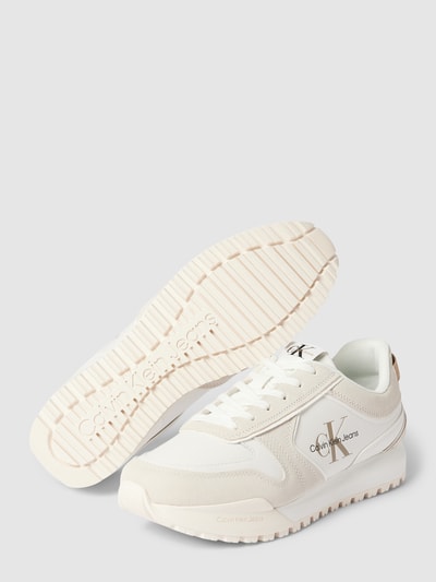 Calvin Klein Jeans Sneaker mit Label-Details (beige) online kaufen