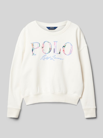Polo Ralph Lauren Teens Sweatshirt mit Label-Detail Ecru 1