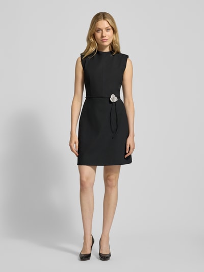 HUGO Tailliertes Etuikleid mit Viskose-Anteil Modell 'KELENDI' Black 1