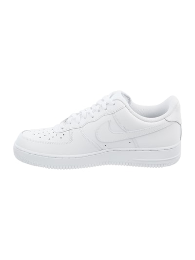 Nike Sneaker aus Leder mit Perforierungen Weiss 4