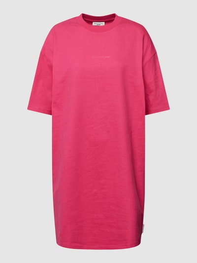 Marc O'Polo DENIM Minikleid mit Label-Print Fuchsia 2