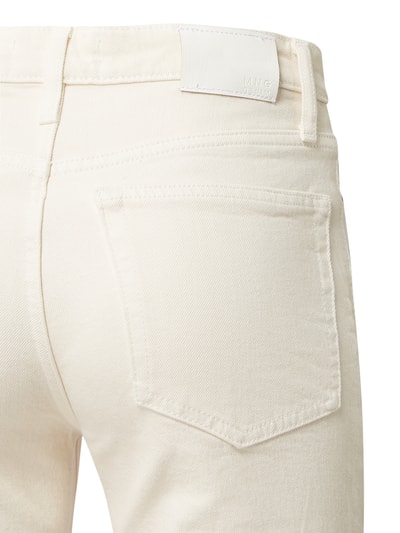 Mango Straight Fit Jeans mit Stretch-Anteil  Weiss 3