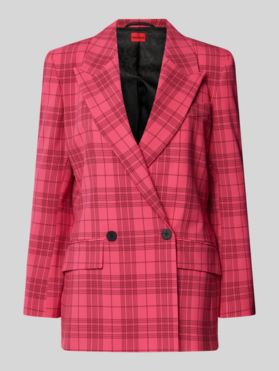 HUGO Blazer mit Pattentaschen Modell 'Akesi' Pink 2