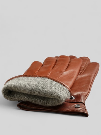 Akaroa Handschoenen met touchscreenfunctie, model 'RON' Cognac - 3