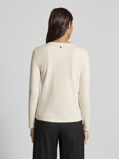 Weekend Max Mara Regular fit shirt met lange mouwen van katoenmix, model 'RENOIR' Ecru - 5