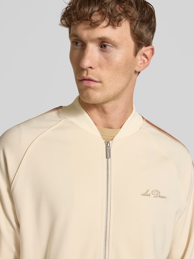 Les Deux Sweatjacke mit Zweiwege-Reißverschluss Modell 'Sterling' Offwhite 3