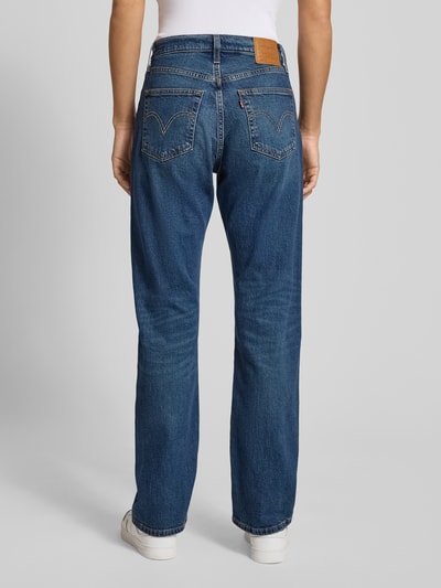 Levi's® 300 Straight Fit Jeans aus Baumwoll-Mix Modell '501®' Blau 5
