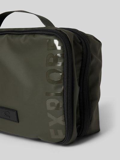 camel active Kulturtasche mit Label-Patch Modell 'EXPLORE' Khaki 4