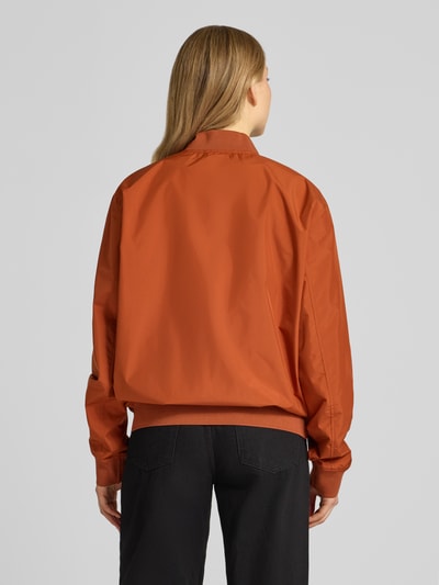Save The Duck Jacke mit Zweiwege-Reißverschluss Modell 'OLEN' Rostrot 5