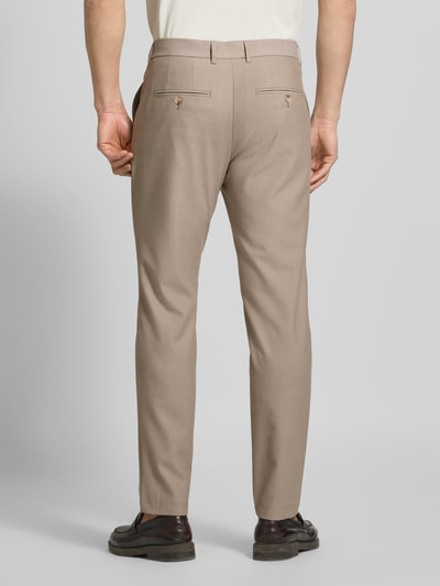 Matinique Skinny Fit Hose mit Eingrifftaschen Modell 'MAliam' Beige 5