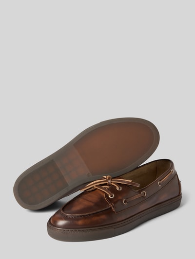 Copenhagen Loafers mit Gummisohle Modell 'CPH 160' Mittelbraun 4