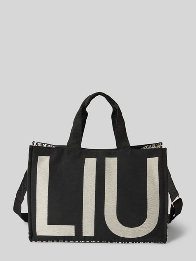 Liu Jo White Tote Bag mit Tragehenkel Black 2