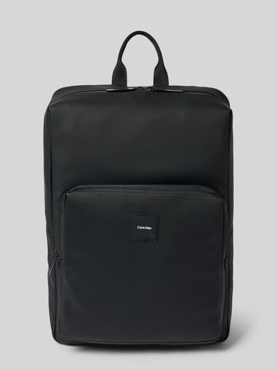 CK Calvin Klein Rucksack mit Label-Patch Modell 'CK ESSENTIAL' Black 2