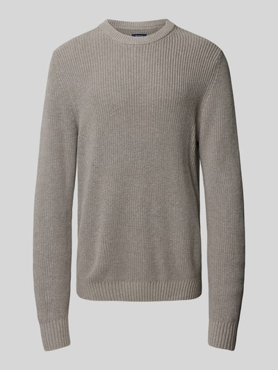 MCNEAL Gebreide pullover met ronde hals Grafiet gemêleerd - 2