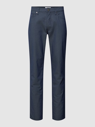 Brax Stoffen broek in 5-pocketmodel, model 'Cadiz' Blauw - 2