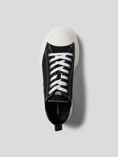 Dsquared2 Plateau-Sneaker mit Label-Details Schwarz 5