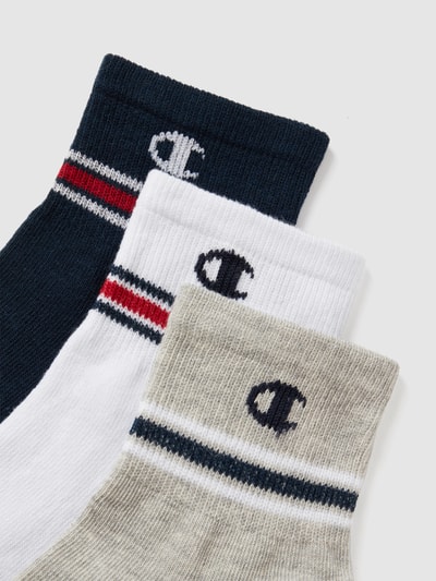 CHAMPION Socken mit Label-Print im 3er-Pack Dunkelblau 2