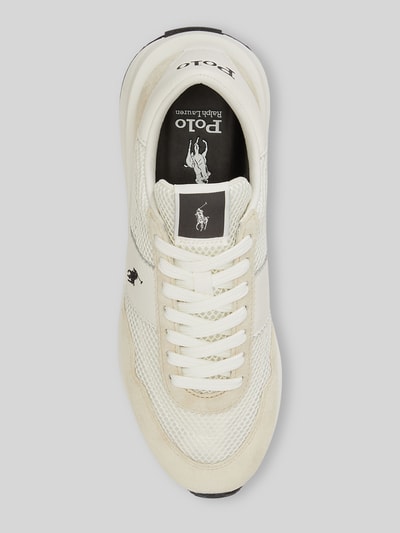 Polo Ralph Lauren sneakersy z mieszanki skóry 'TRAIN 89' Złamany biały 3