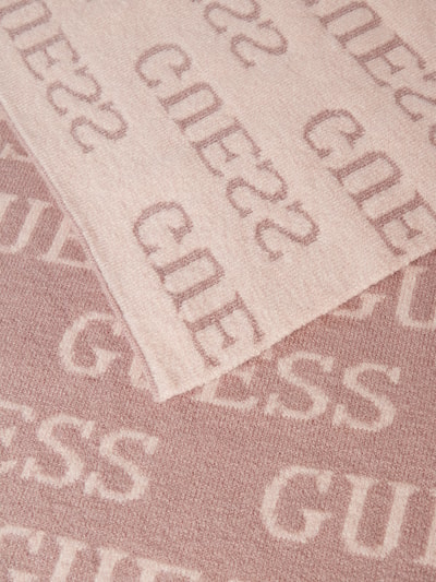 Guess Schal mit Allover-Logo-Muster Taupe 3