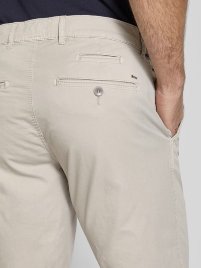 Brax Bermudas mit Eingrifftaschen Modell 'BARI' Silber 3