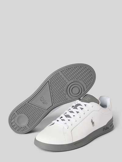 Polo Ralph Lauren Sneakersy z wyhaftowanym logo Biały 4