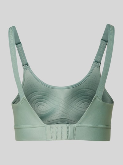 Under Armour Bralette mit Label-Details Modell 'Infinity' Schilf 3