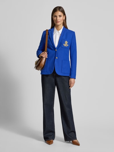 Lauren Ralph Lauren Blazer mit Reverskragen Blau 1