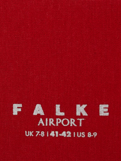 Falke Kousen met comfortband, model 'Airport' Rood - 2