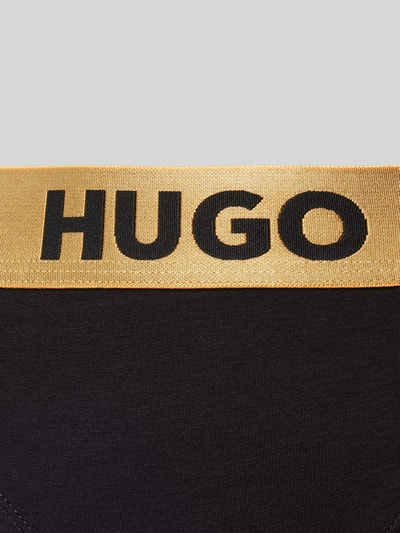 HUGO Slip met elastische band met logo Goud gemêleerd - 2