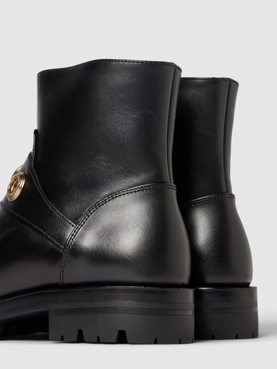 BOSS Black Women Boots in effen design, model 'Helen' Zwart - 2