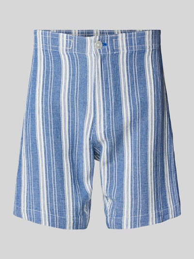 G-Star Raw Regular fit korte broek met structuurmotief, model 'Resort' Blauw - 2