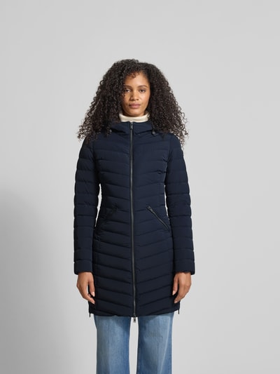 Moose Knuckles Daunenmantel mit Kapuze Marine 4