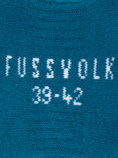 Fussvolk Füßlinge mit Stretch-Anteil im 3er-Pack  Petrol 3